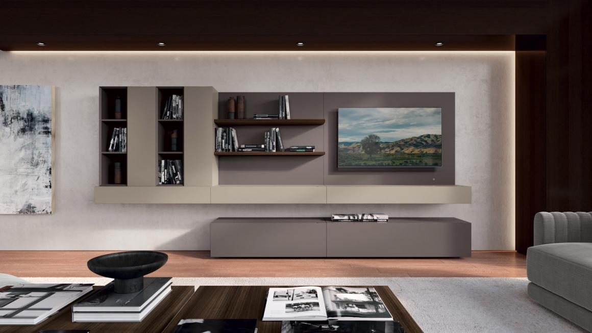 Febal Casa Sistema Giorno Quarantacinque composizione tipo per living 156 157jpg3