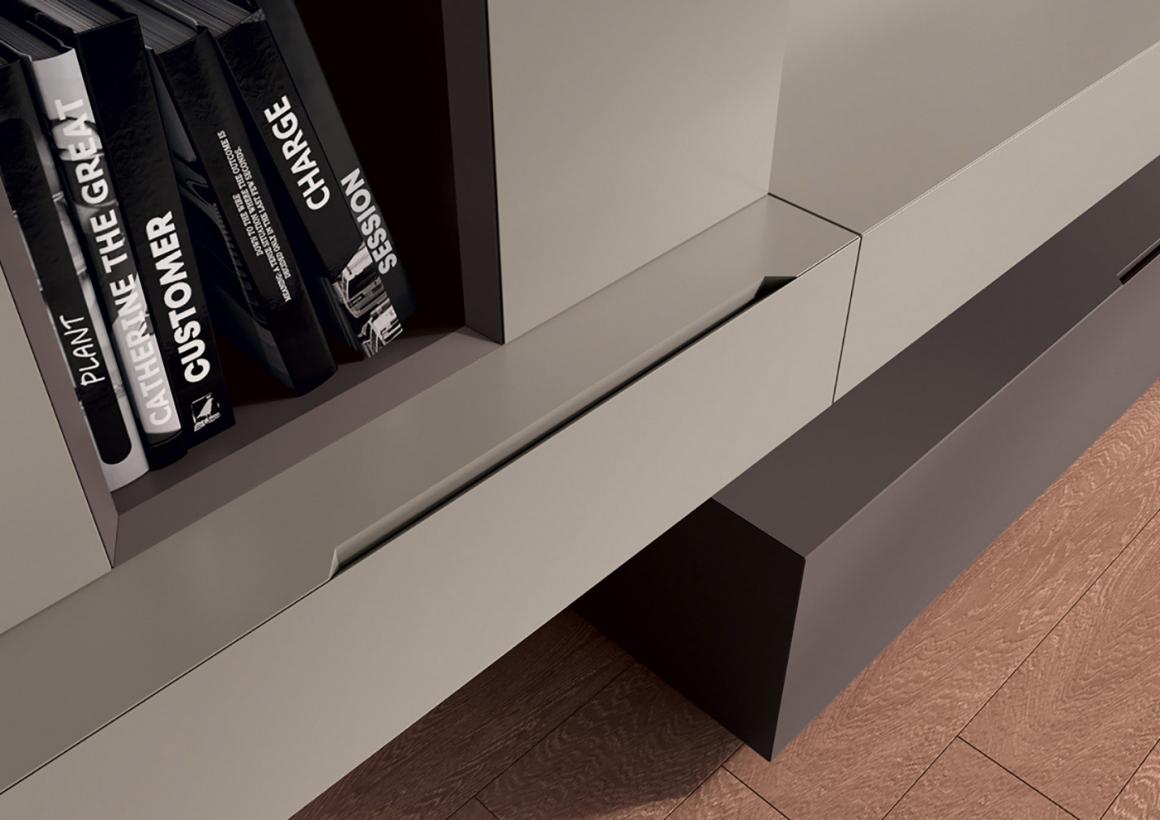 Febal Casa Sistema Giorno Quarantacinque mobile con maniglia integrata 171